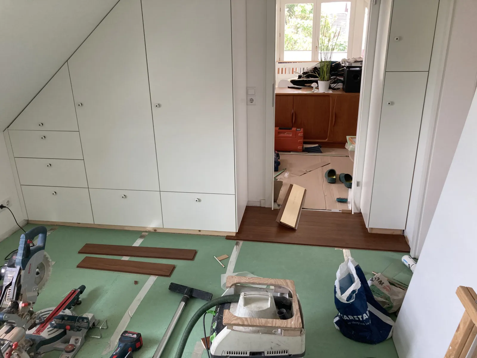 Dachschrägenschrank
