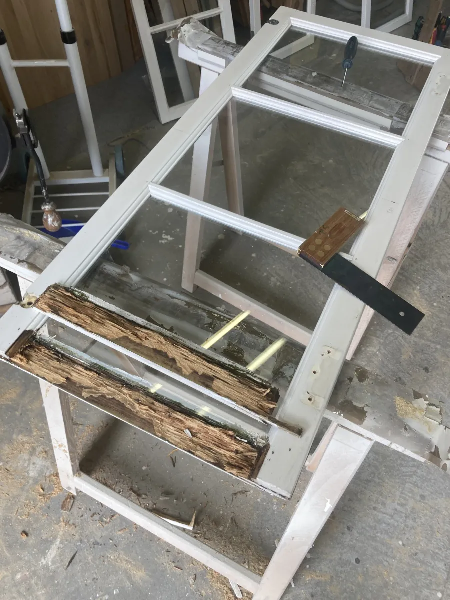 Fensterreparatur